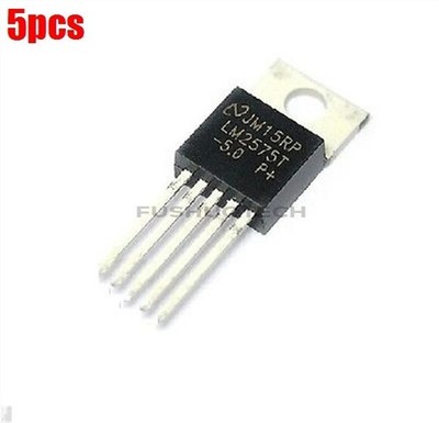 5Pcs TO-220 LM2575 LM2575T-5.0 5V Switching Regulator New Ic ok #hj