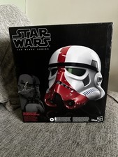 Star Wars the Black Series Incinerator Storm Trooper Electronic Helmet 1:1