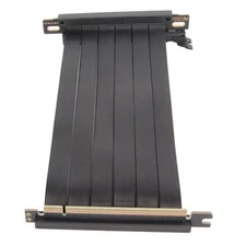 PCIE 3.0 X16 Riser Cable 180° High Speed Flexible Dual Reverse Connector GPU CHU