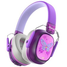 Noise Cancelling Headphones for Kids Adults, Bluetooth Ear Protection Purple