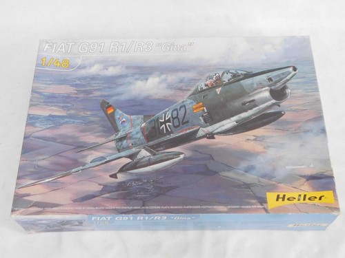 1/48 Heller German AF FIAT G91 R1/R3 GINA Plastic Model Kit Complete 80433