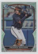2023 Bowman Chrome Prospects Lunar Glow Refractor Frederick Bencosme 01e1