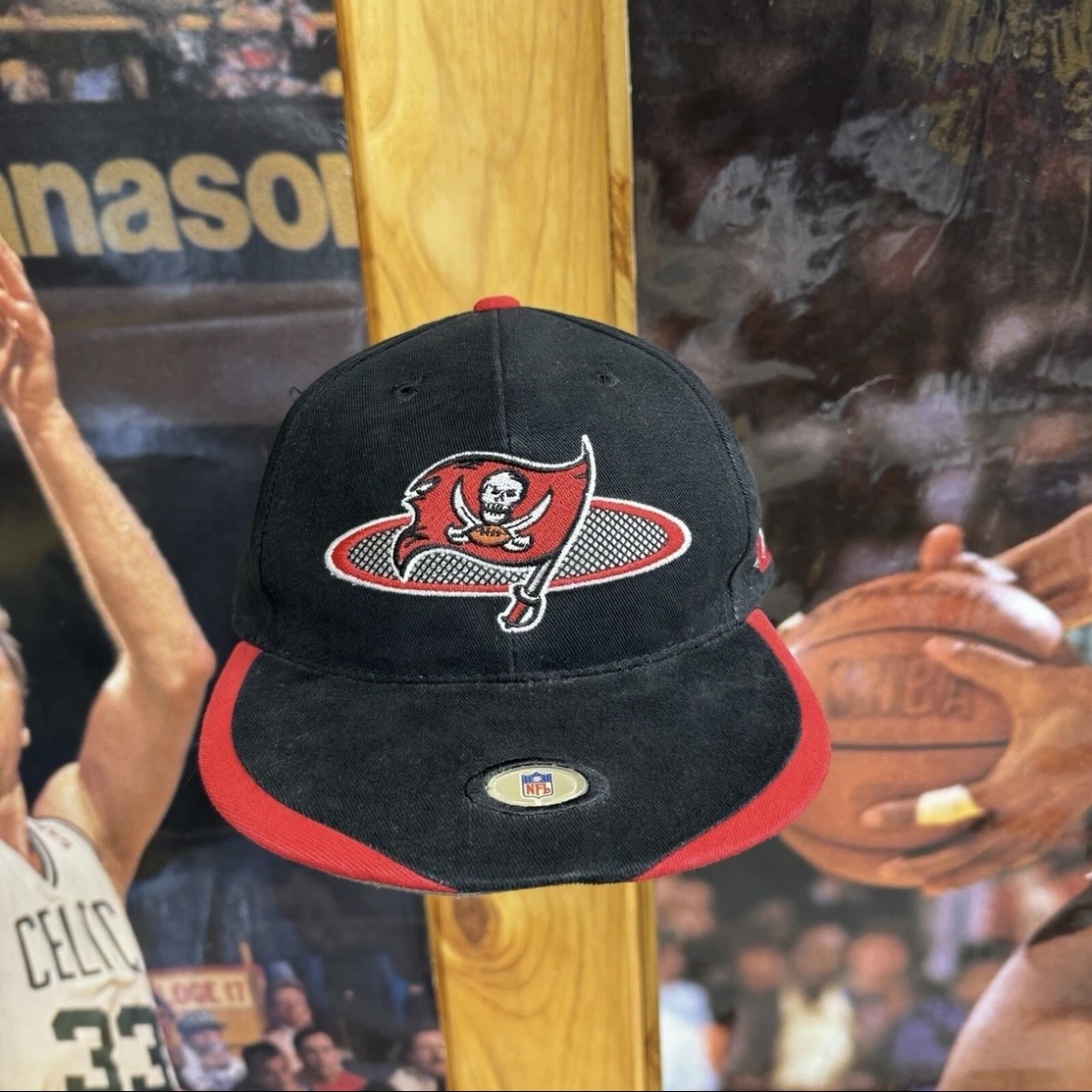 Vintage Tampa Bay Buccaneers Hat Cap Strap Back NFL Football Pro Line 90s