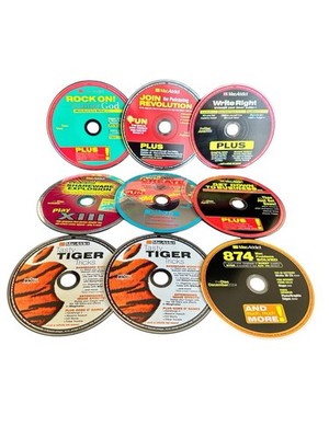 MacAddict Mac OS X Software CD ROM Lot Productivity Games Widgets VTG 2000s PC