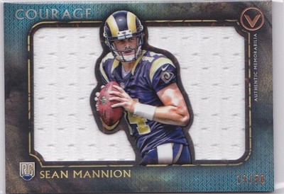 2015 Sean Mannion Topps Valor Courage Jumbo  Relic   RC 19/50 #VJR-SM (A2364)