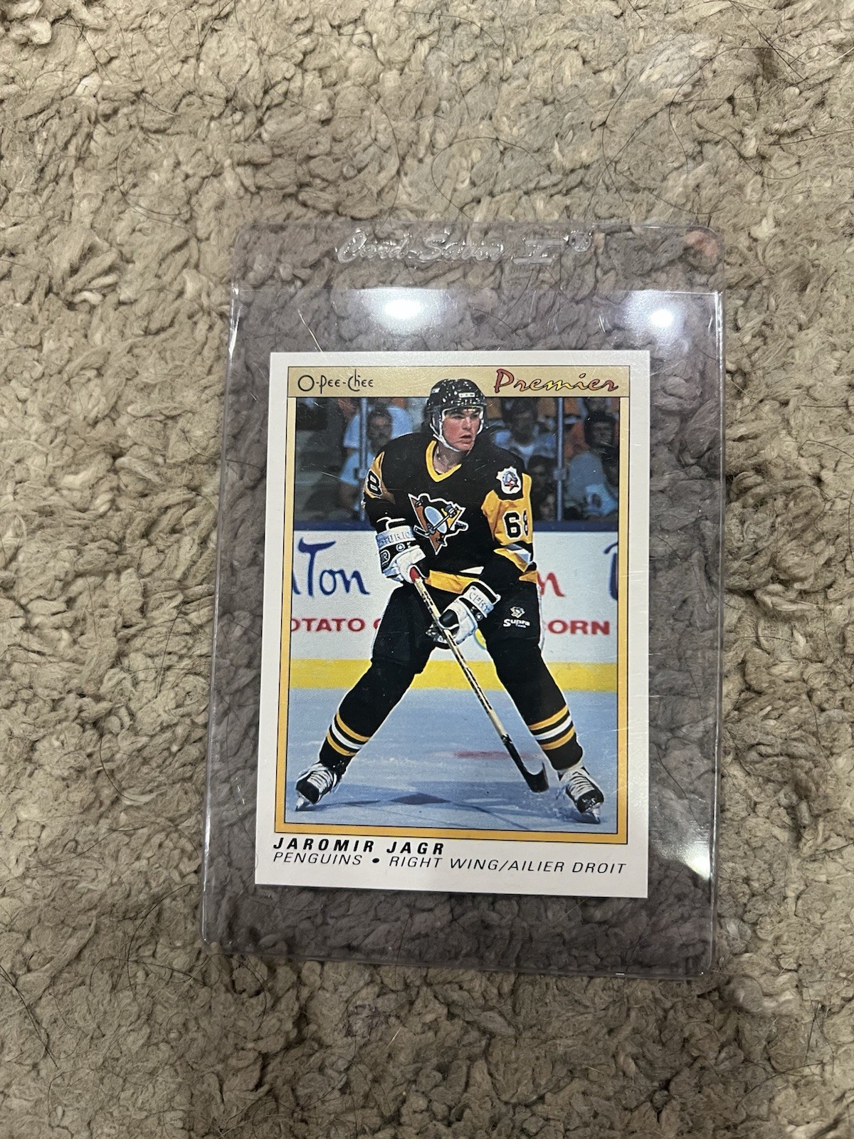 Jaromir Jagr 1990-91 O-Pee-Chee Premier Rookie #50 RC