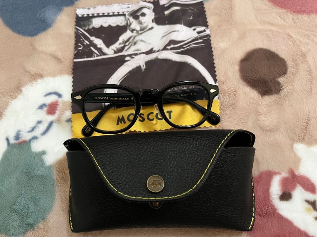 Moscot Black Round Frame Sunglasses - image 2