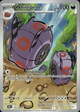 2025 Whirlipede Illustration Rare SV: Black Bolt 133/086 Holo NM