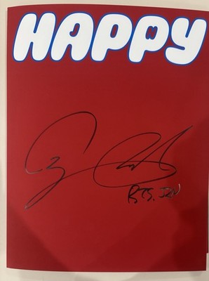 BTS JIN [HAPPY] Autographed Signed Album | eBay