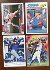 2026 Topps - Pete Crow Armstrong- Chicago Cubs - 4 Card Lot 