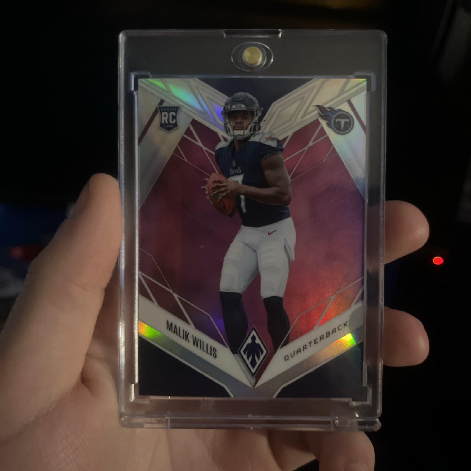 2022 Panini Phoenix - Rookies Malik Willis #103  Pink /199 RC 