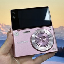 Samsung MV900f 16.1MP 5x Optical Zoom Flip-out Touch Screen Camera PINK