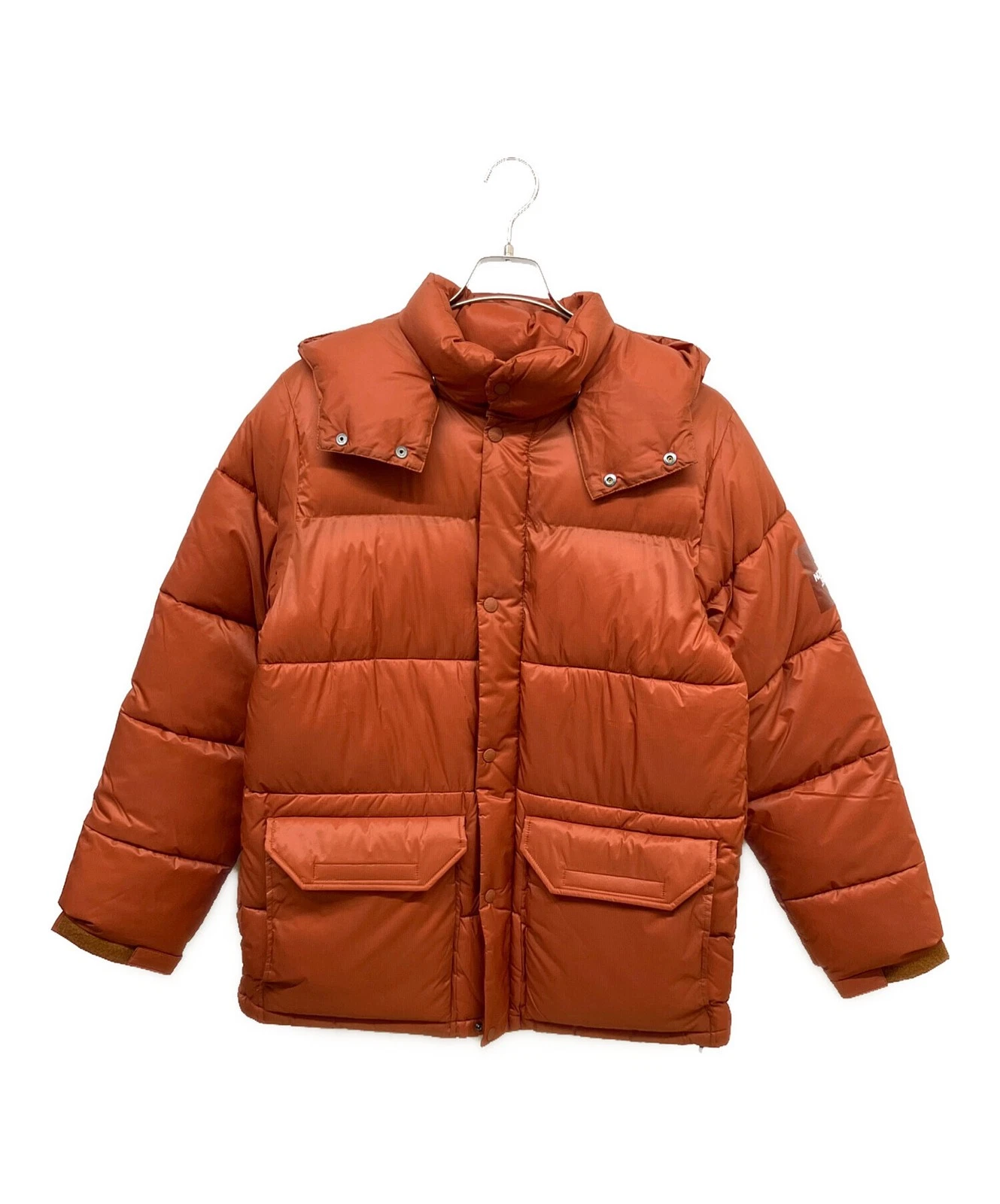 The North Face Camp Sierra Short Puffer Jacket Men's Size L Red Excellent image 1