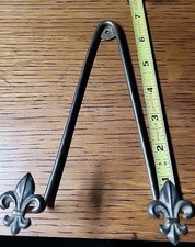Vintage Heavy Duty Brass Wall Plate Hanger Display