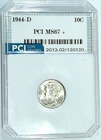 New Listing1944-D  Mercury Dime Gem BU ++++ Frosty White PQ Coin