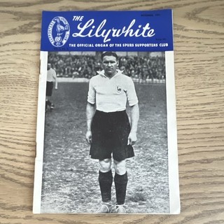 The Lilywhite Vol 2 No 3 November 1951 Magazine Tottenham Hotspur