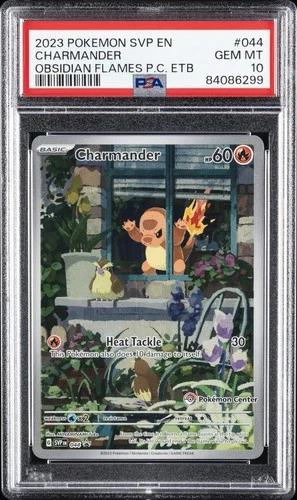 2023 POKEMON SVP EN-SV BLACK STAR PROMO #044 CHARMANDER PSA 10