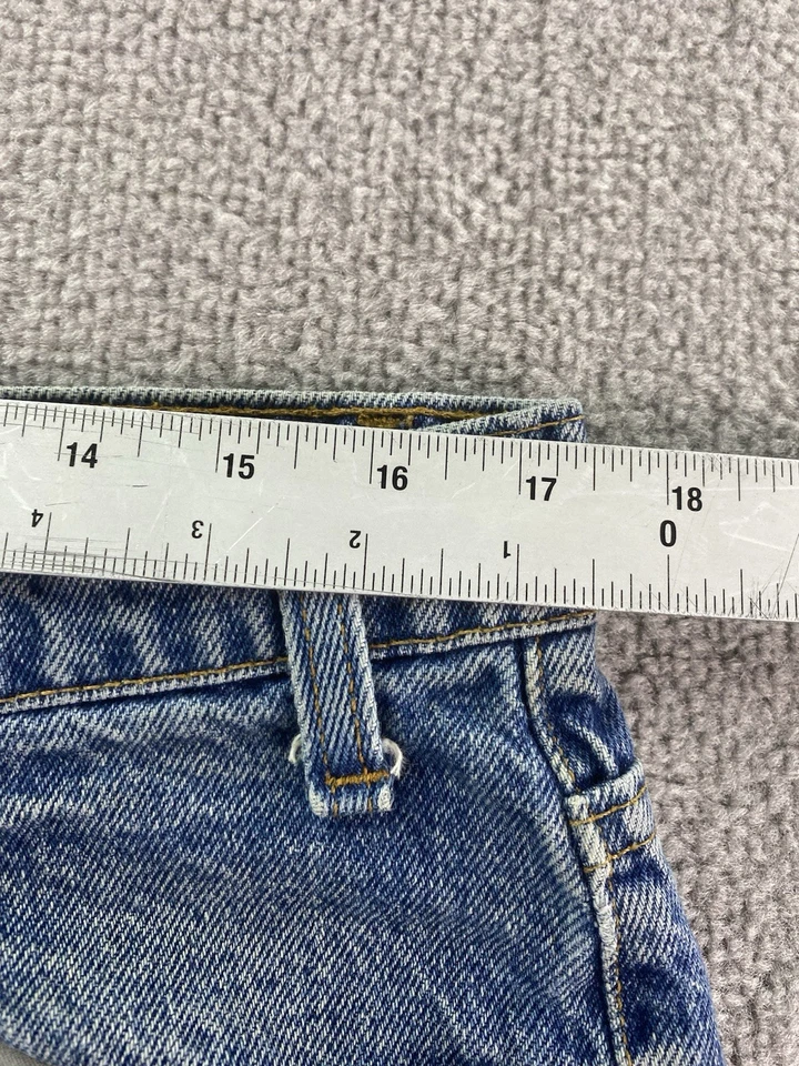 Pantalones de mezclilla vintage Levis 540 para hombre 36x30 azul con lengüeta de cobre patinador pierna ancha años 80 grunge Foto 2 de 4