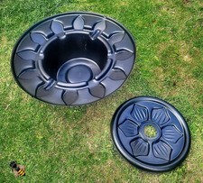 PEBBLE POOL OUTDOOR GARDEN WATER FEATURE & FOUNTAIN SUMP RESERVOIR ROUND
