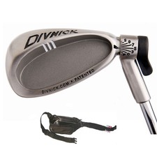 Divnick Whole-in-One Adjustable Loft Telescopic Golf Club + Belt Bag