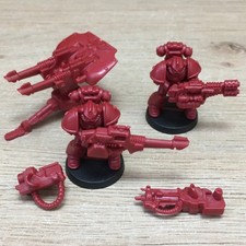 Mb Space Crusade Blood Angels Space Marine Tarantula Squad Extra Weapons