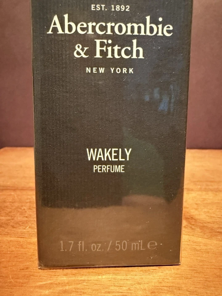Abercrombie & Fitch WAKELY Perfume Spray 1.7 OZ/50 ml EDP Spray NUEVO EN CAJA SELLADO RARO Foto 3 de 4