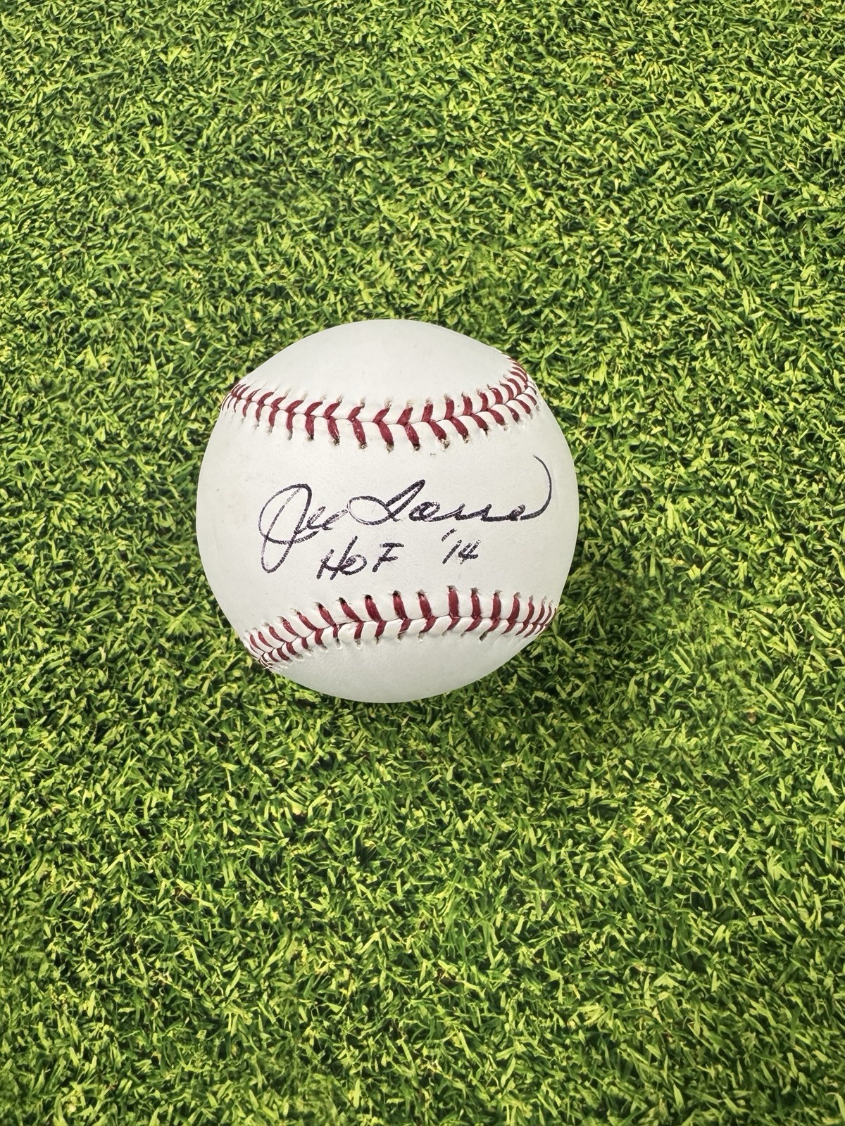 Joe Torre Autographed Signed Baseball Jsa Auto HOF Inscription Yankees 