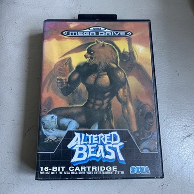 Altered Beast Sega Mega Drive 1990 komplett mit Handbuch PAL