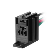 10 pcs 12V DC 5-Pin 30/40A Interlocking Relay Socket Harness Base SPDT