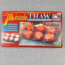 Miracle Thaw Defrosting Tray Thawing As Seen ...