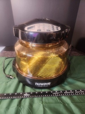 NuWave Pro Plus Infrared Oven Air Fryer Amber Dome Model 20601 No Box Tested