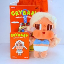 POP MART Crybaby Vacation Mode On Series Plush Toy Dolls - Chilling On The Beach