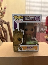 Rare Funko Pop! Marvel Guardians of the Galaxy Groot #49 Loot Crate Exclusive