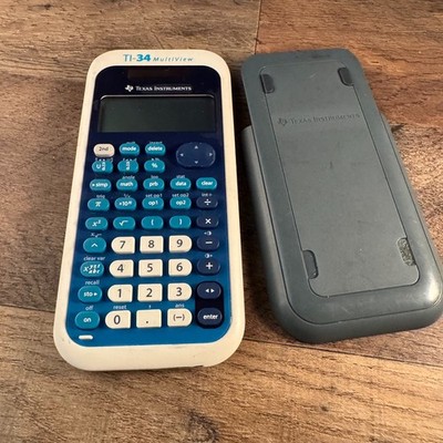 Texas Instruments TI-34 MultiView Scientific Calculator w/ Cover Tested