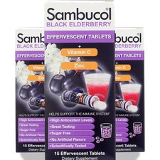 Sambucol Black Elderberry Effervescent Tablet...