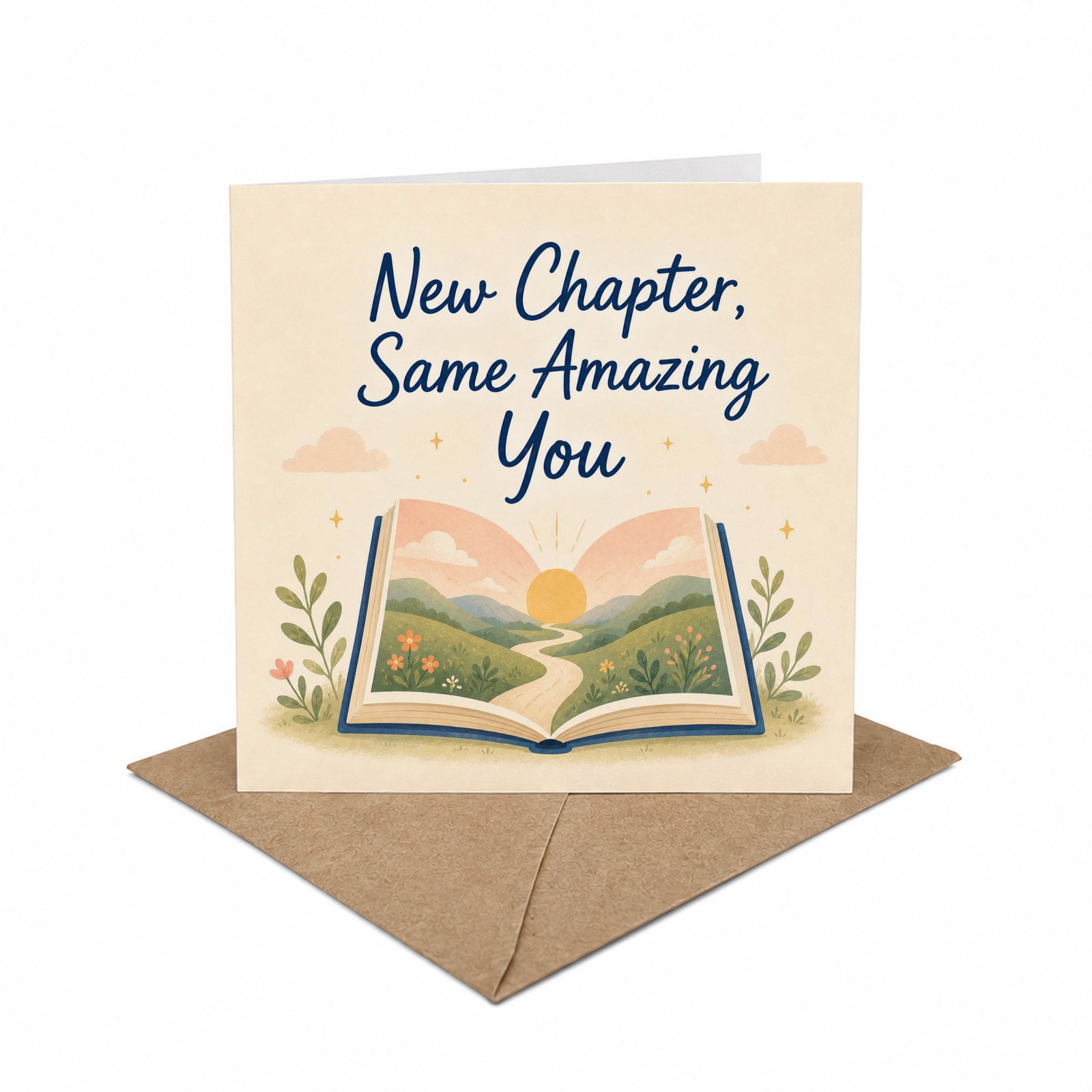 Brightfeel New Chapter Same Amazing You Encouragement Greeting Card - Multi - Image 2