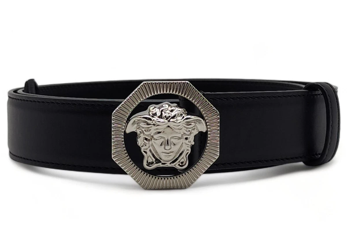 Versace Silver Belts for Men for sale | eBay