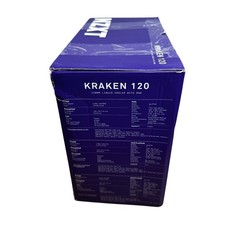 NZXT Kraken 120mm AIO Liquid CPU Cooler LCD Display Black READ 4
