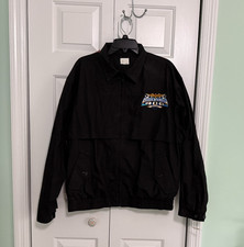 VTG New RARE Brickyard 400 Black 1998 Jacket L NEVER WORN