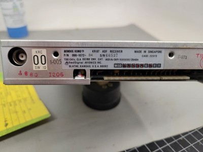 Bendix King KR 87 ADF Receiver 066-1072-04 