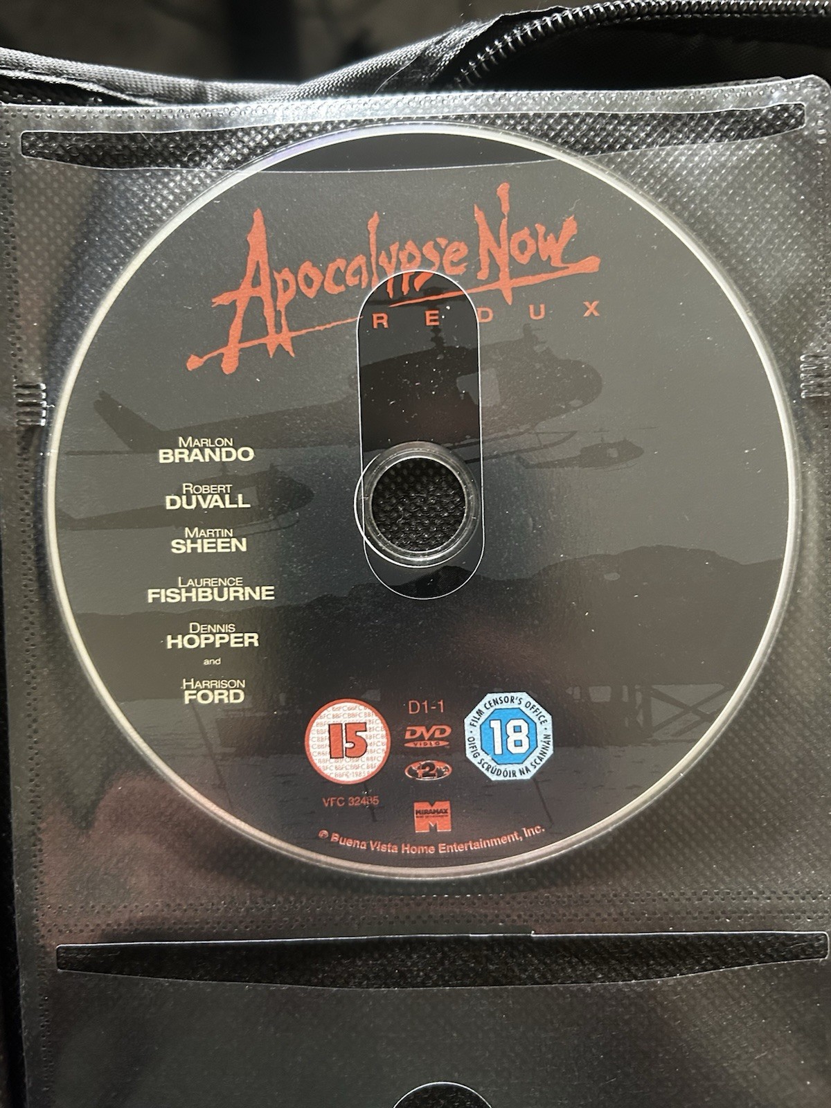 Apocalypse Now DVD Marlon Brando 2002 - Disc Only