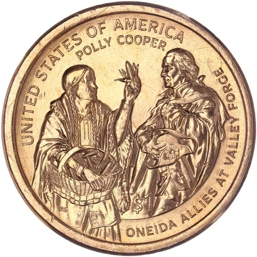 2026-D Native American Dollar — photo from the most recent tracked eBay sale