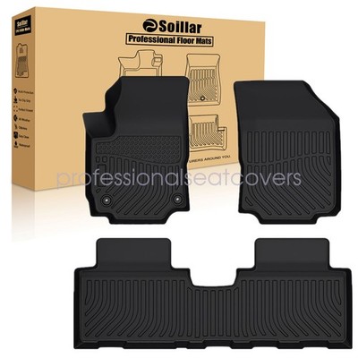 For 2018-2025 Chevrolet Equinox / GMC Terrain SUV TPE Floor Mats Liner 3D Model