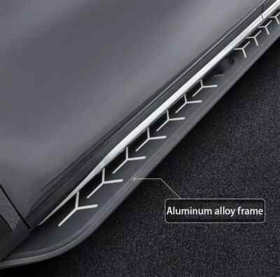 Running Boards fit Audi Q7 2017-2024 Side Step Nerf Bars Protector w/brackets