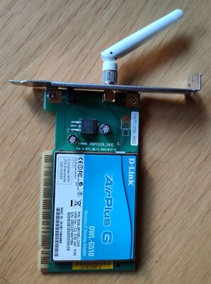 D-Link AirPlus DWL-G510 Wireless G Desktop Adapter