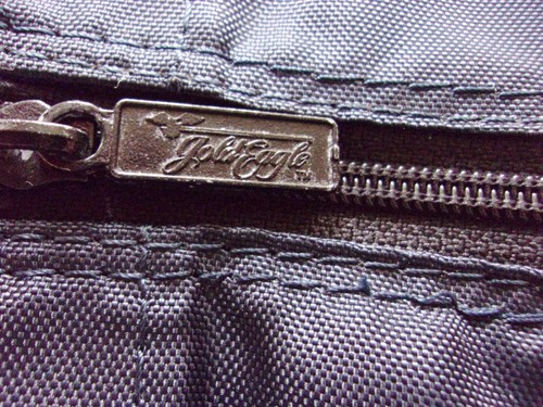 Gold Eagle Golf Bag Golf Clubs Rain Hood/Cover Navy Blue Zippered Snap - Picture 3 of 9