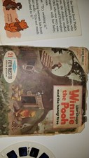 Winnie the Pooh GAF View-Master 3 Reels w/ Book Sleeve-21 Stereo Pictures MJI