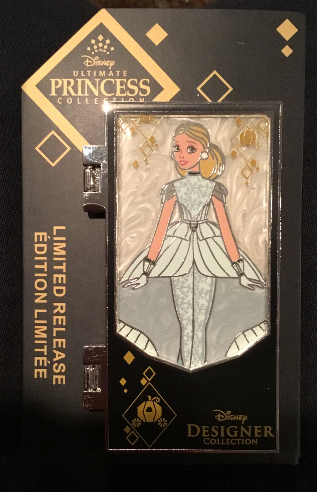 Disney Designer Ultimate Princess Collection Hinged Pin Cinderella, LR, LE