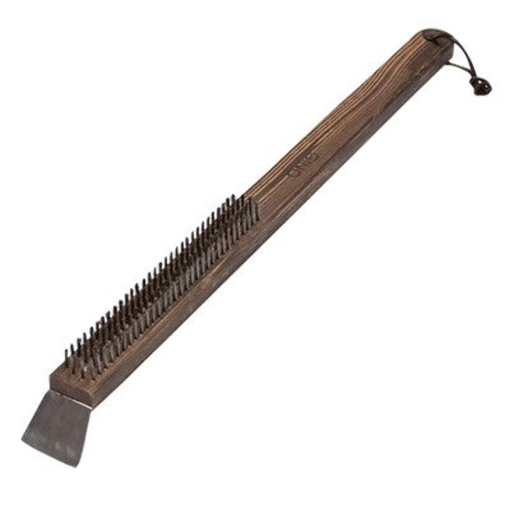 Gino Wooden Handle Wire Brush - Image 3