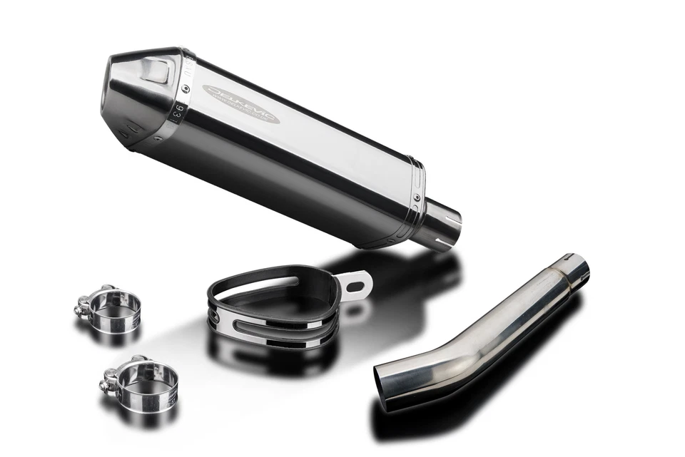 Yamaha YZF600R Thundercat 1995-2007 13 дюймов треховальный глушитель из нержавеющей стали комплект - Изображение 4 из 4